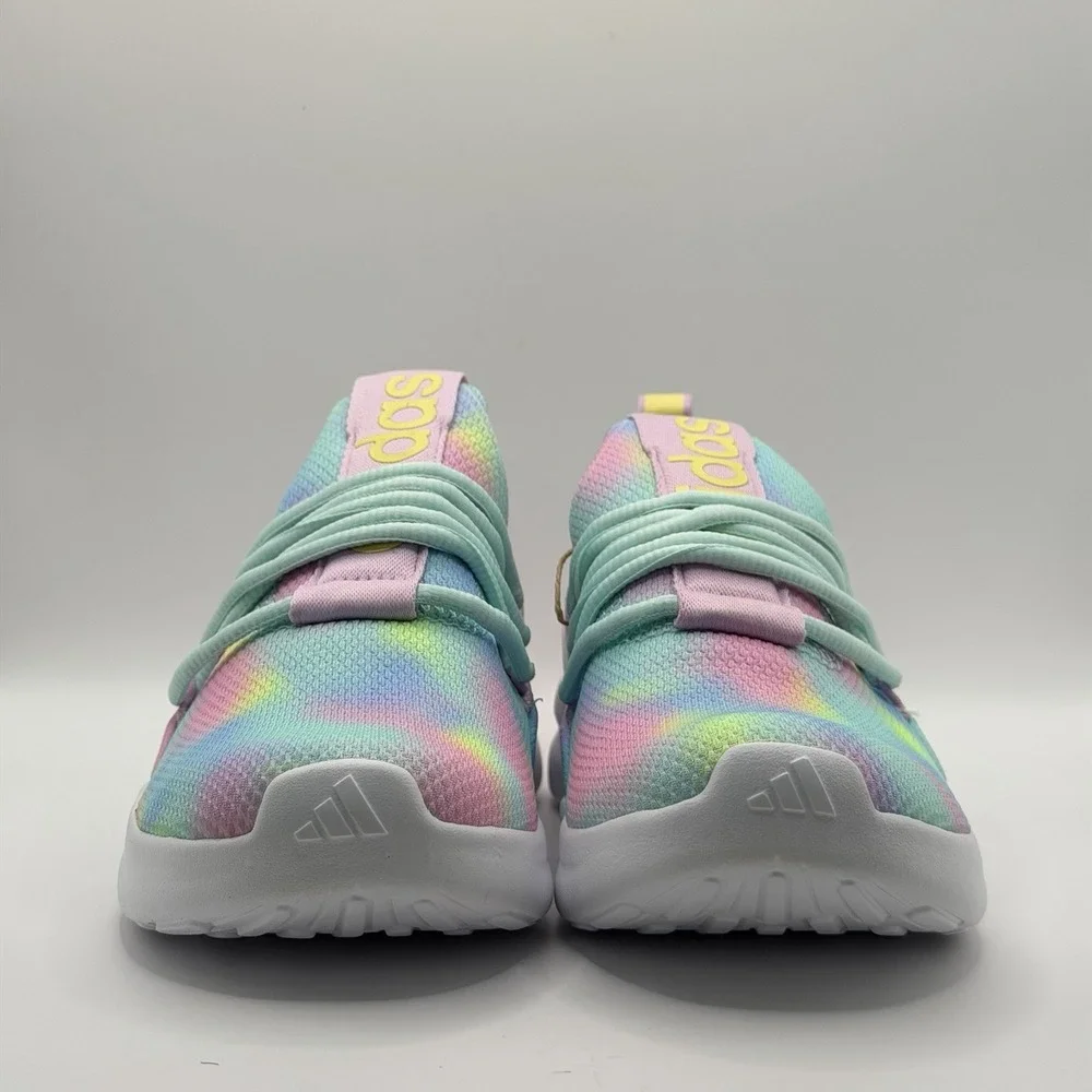 Adidas Lite Racer Adapt 7.0 Big Girl's Size 2.5 Youth Athletic Slip On Shoes New